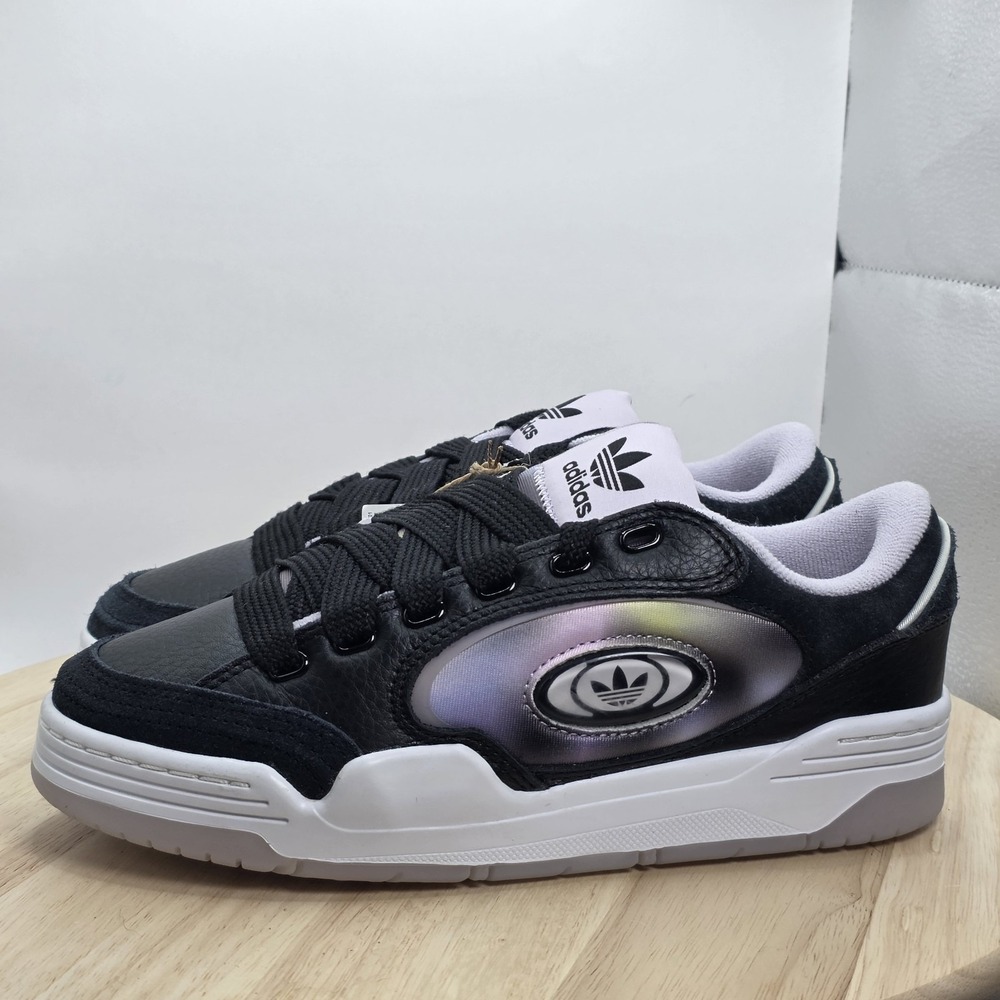 Women's Size 6.5 -‎ Adidas ADI2000 X W Black Sliver White Sneaker HQ8952 NEW